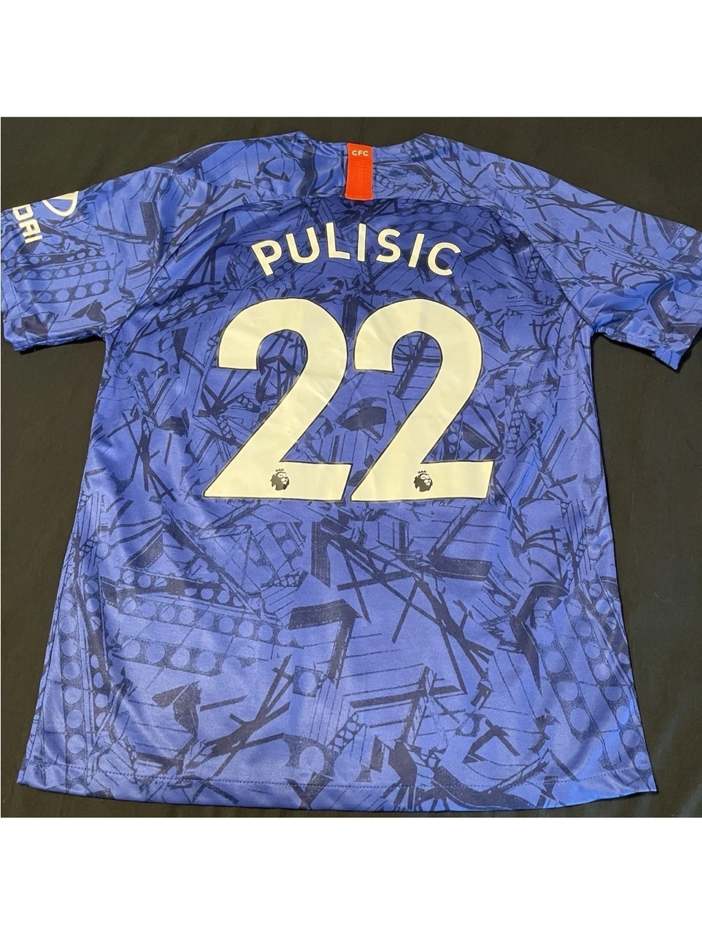 Nike Chelsea FC Home Jersey 2019/20 Blue Yokohama Tyres Football Shirt Size M - Picture 5 of 7